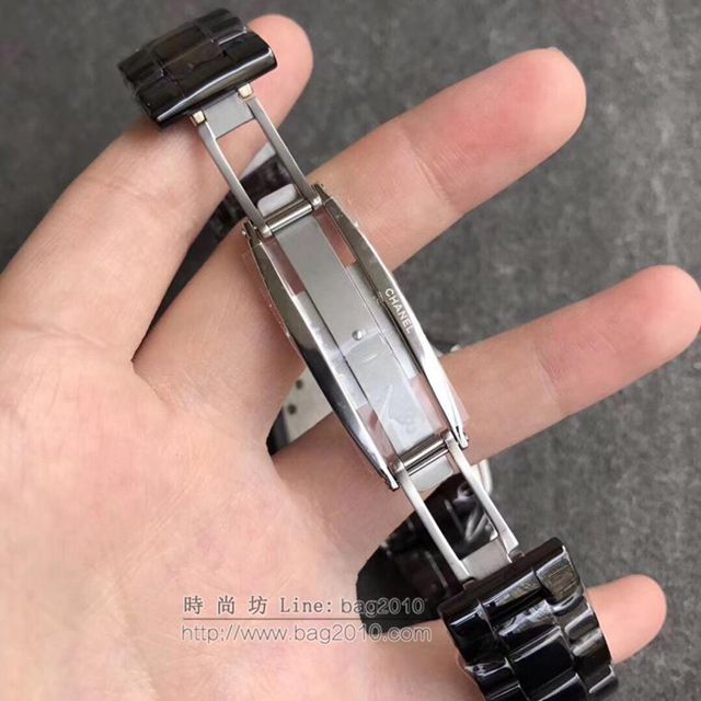 香奈兒手錶 破碎之美韓版CHANEL女表 CHANEL情侶對表 香奈兒石英女表 香奈兒陶瓷情侶表  hds1585